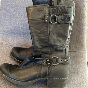 Black Merrill Boots Size 7